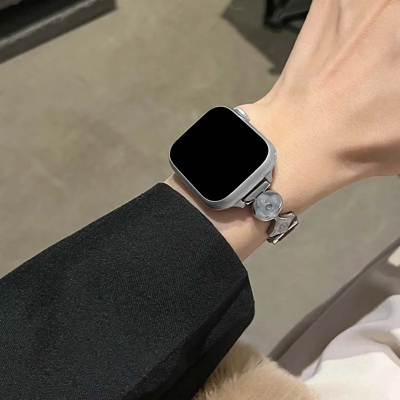 Mr. Strap Apple Compatibility Watch Band 178mm Leather-6