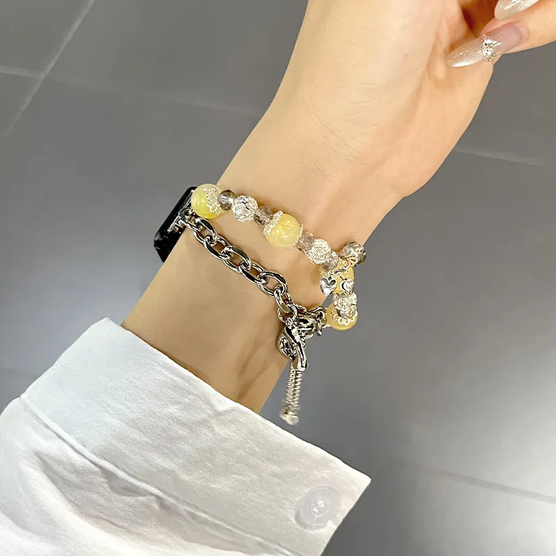 Mr. Strap Watch Band Keep Compatibility Bead Material-6