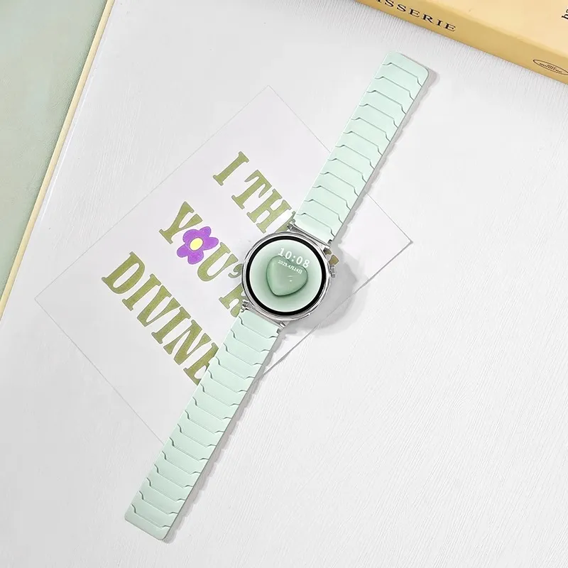 Mr. Strap Watch Band Huawei Compatibility 215m Silicone Material-1