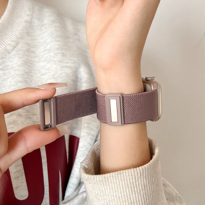 Mr. Strap Vintage Collection Apple Compatibility Watch Band 200mm Nylon Material-13
