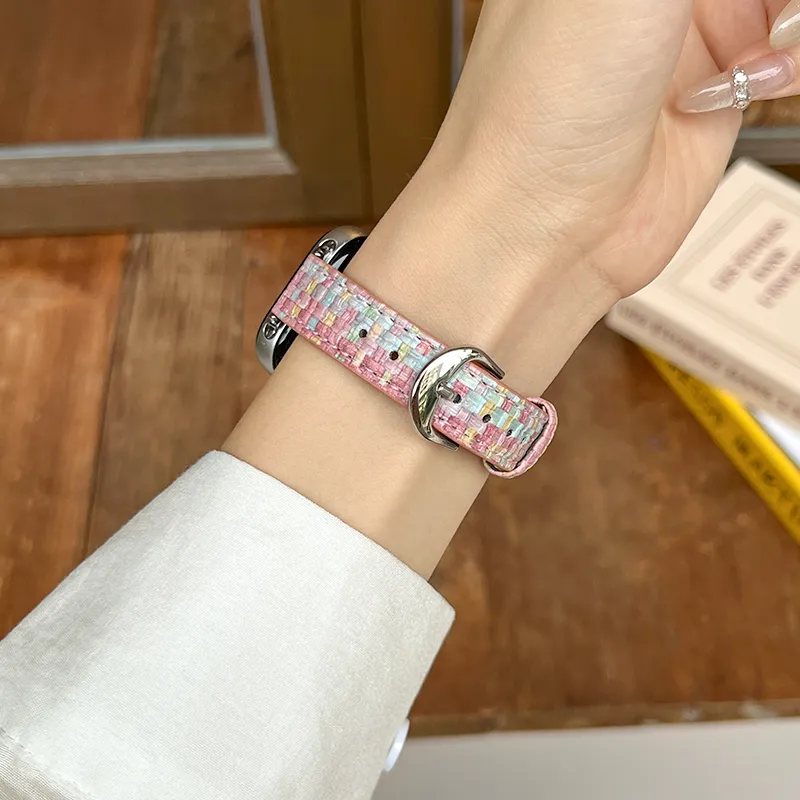 Mr. Strap Watch Band Huawei Compatibility Leather-2