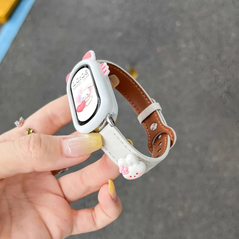 Mr. Strap Xiaomi Compatibility Watch Band 165~200mm Leather-2