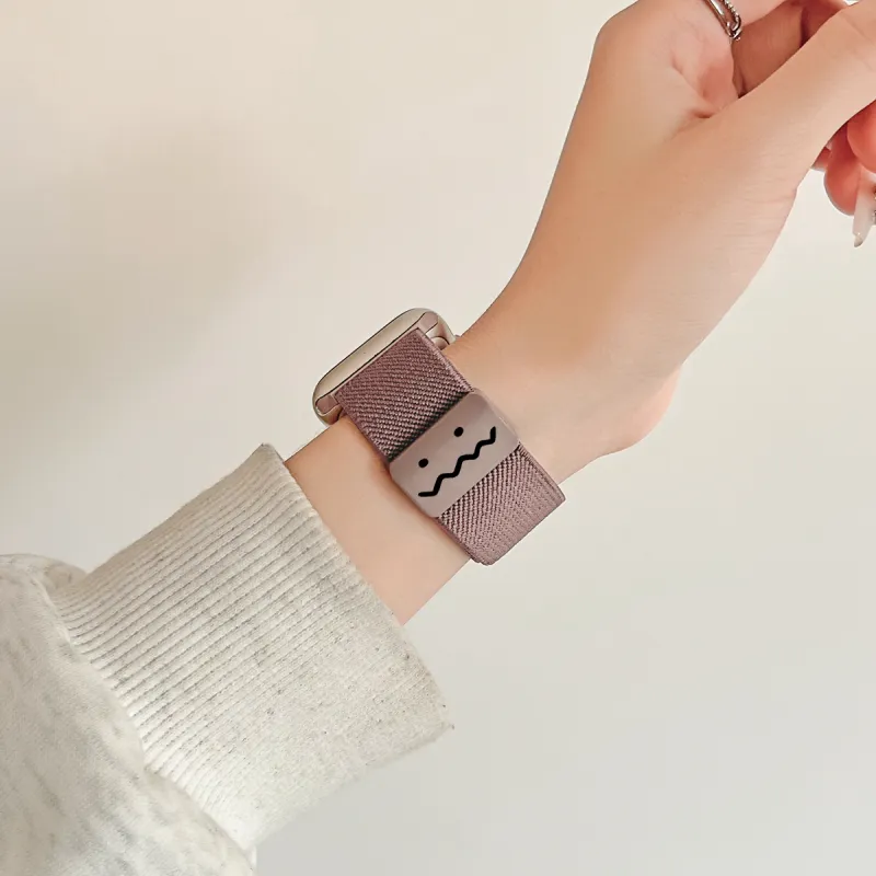 Mr. Strap Vintage Collection Apple Compatibility Watch Band 200mm Nylon Material-11