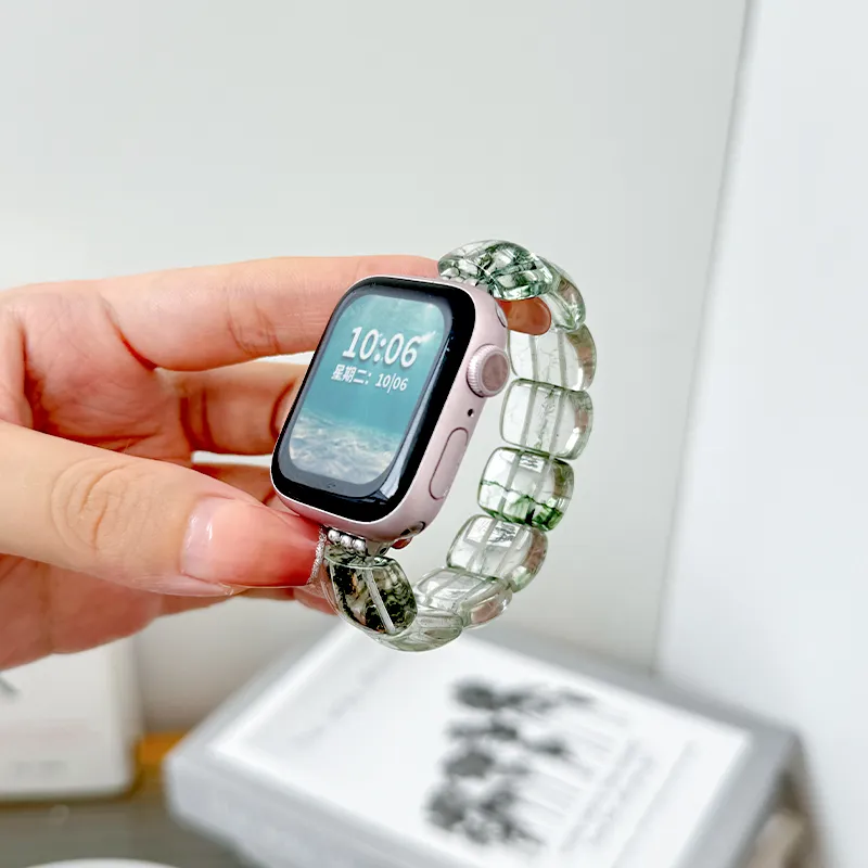 Mr. Strap Watch Band Apple Compatibility Bead Material-2