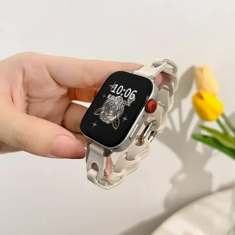 Mr. Strap Watch Band Huawei Compatibility Leather-4