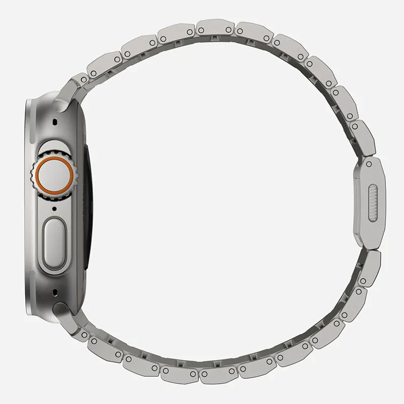 Mr. Strap Watch Band Apple Compatibility 49mm Stainless Steel Material-2