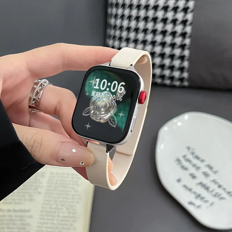 Mr. Strap Watch Band Huawei Compatibility Leather-3