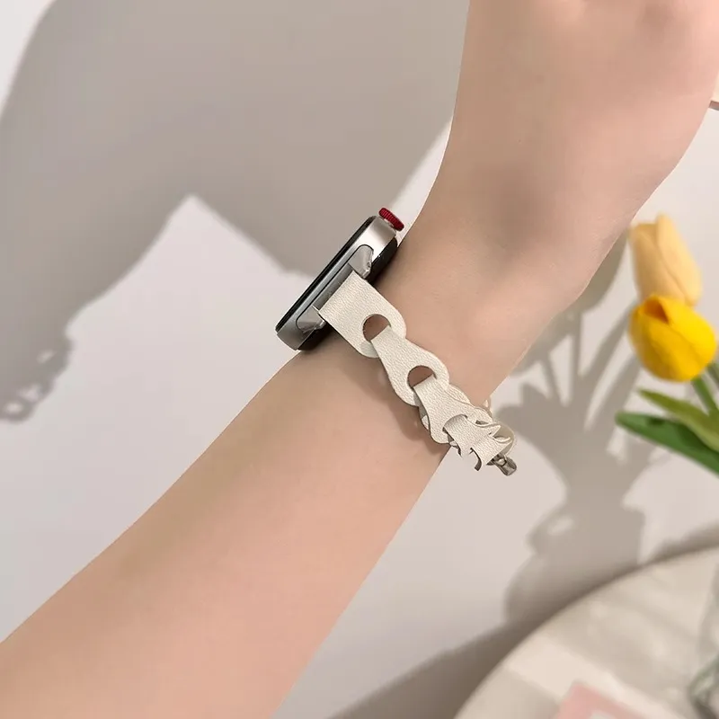 Mr. Strap Watch Band Huawei Compatibility Leather-5