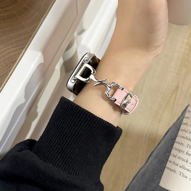 Mr. Strap Watch Band Huawei Compatibility Genuine Leather Material-2