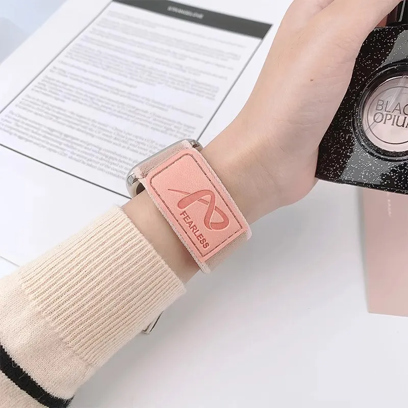Mr. Strap Watch Band Apple Compatibility Nylon Material-2