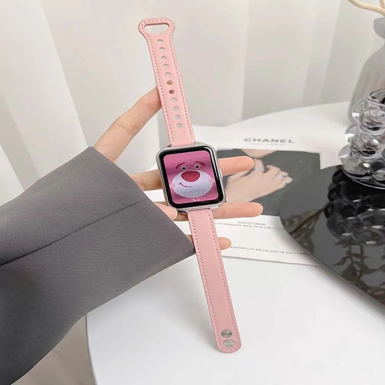 Mr. Strap Watch Band Xiaomi Compatibility Leather-10