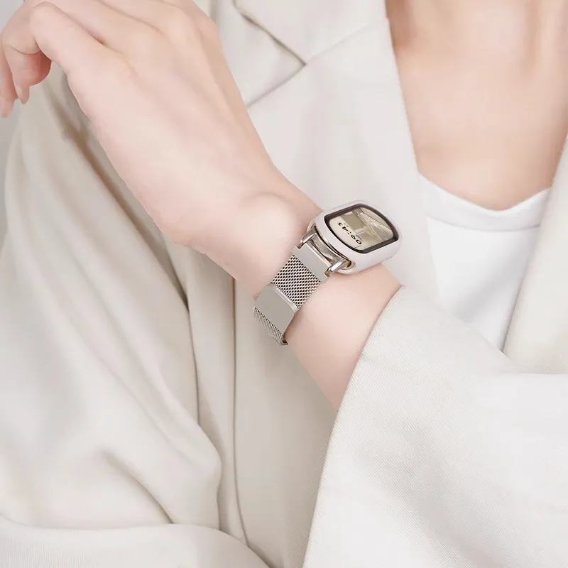 Mr. Strap Xiaomi Compatibility Watch Band 135~210mm Stainless Steel Material-3