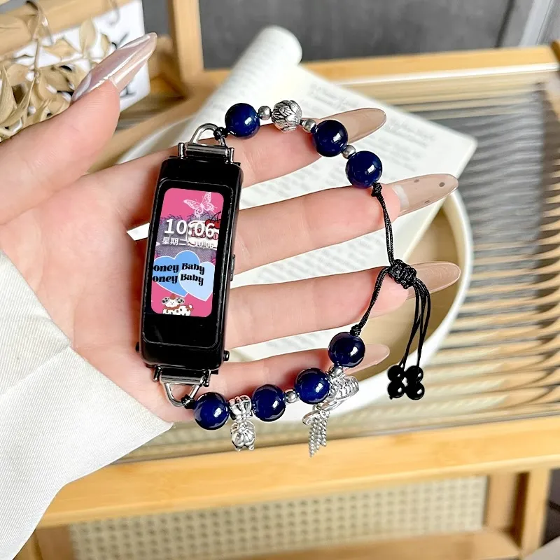 Mr. Strap Watch Band Huawei Compatibility Bead Material-1