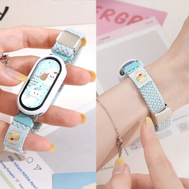 Mr. Strap Xiaomi Compatibility Watch Band 173mm Nylon Material-2