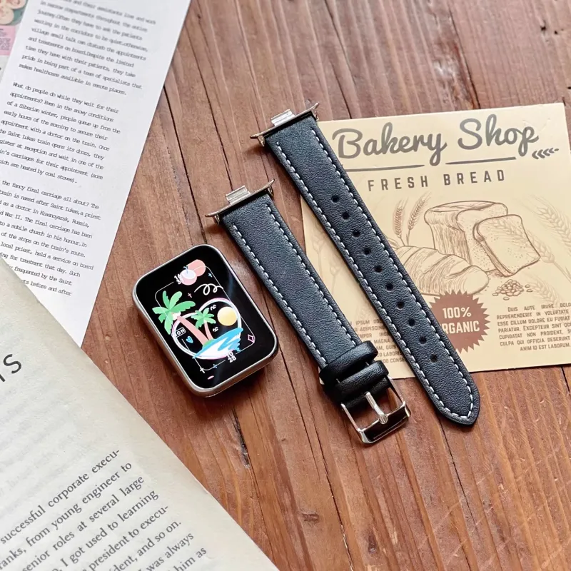 Mr. Strap Xiaomi Compatibility Watch Band Leather-8