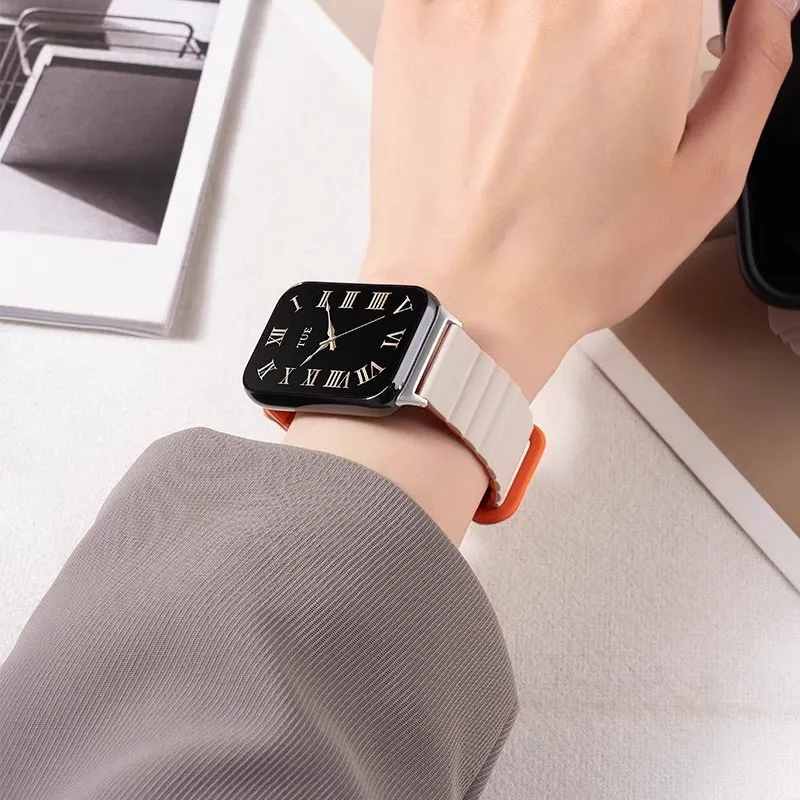 Mr. Strap Xiaomi Compatibility Watch Band Silicone Material-3