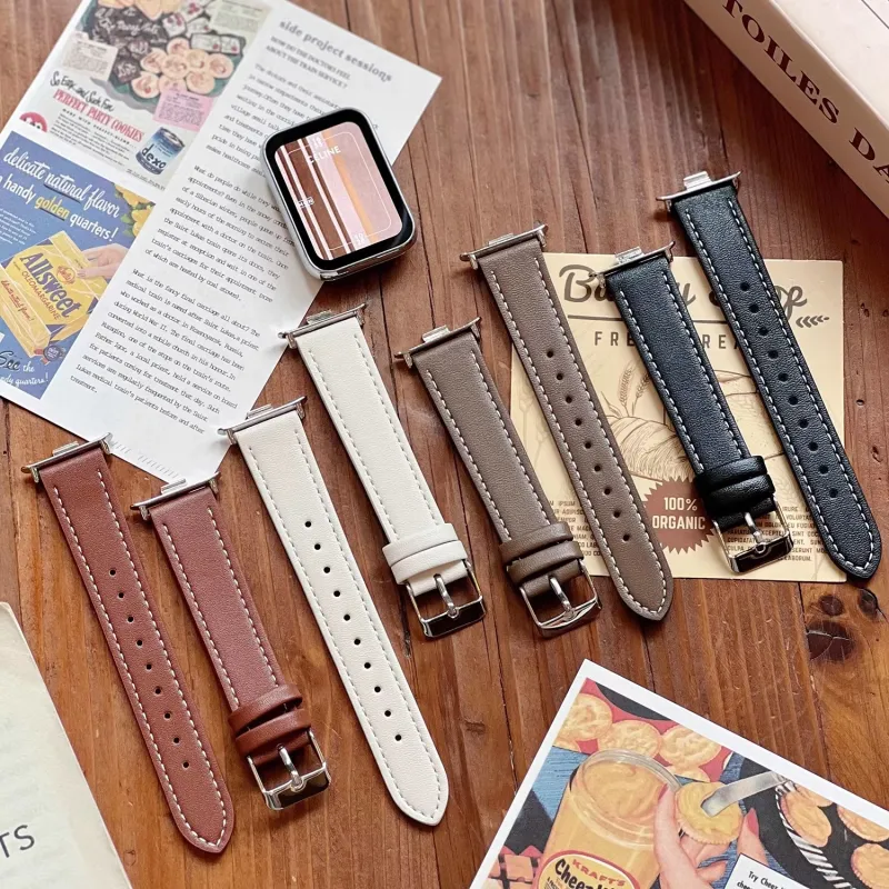 Mr. Strap Xiaomi Compatibility Watch Band Leather-5