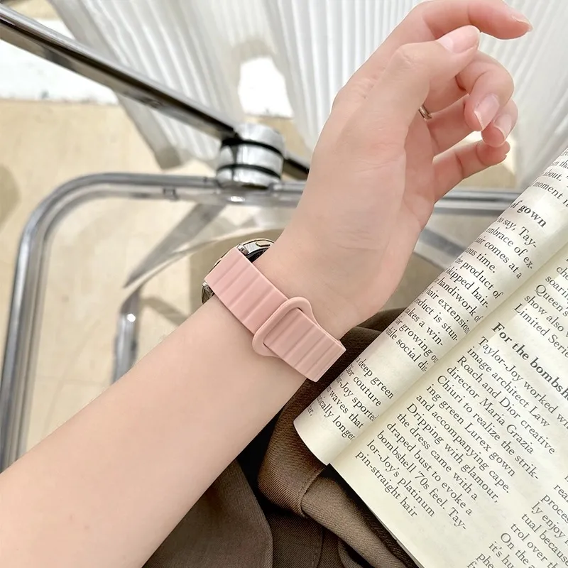 Mr. Strap Huawei Compatibility Watch Band Silicone Material-8