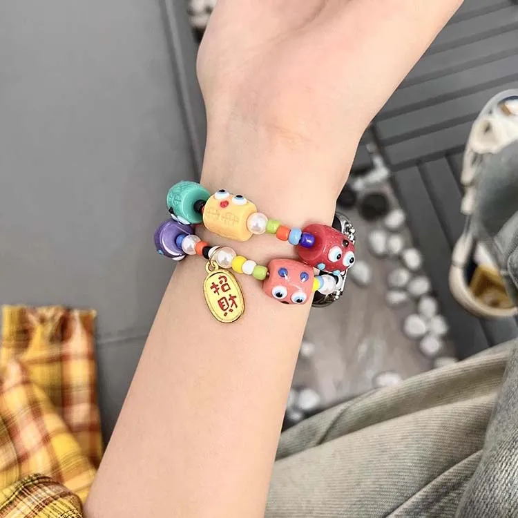 Mr. Strap Xiaomi Compatibility Watch Band Bead Material-3