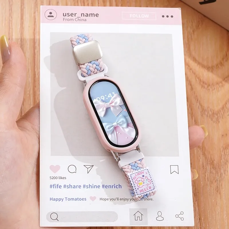 Mr. Strap Xiaomi Compatibility Watch Band 173mm Nylon Material-20