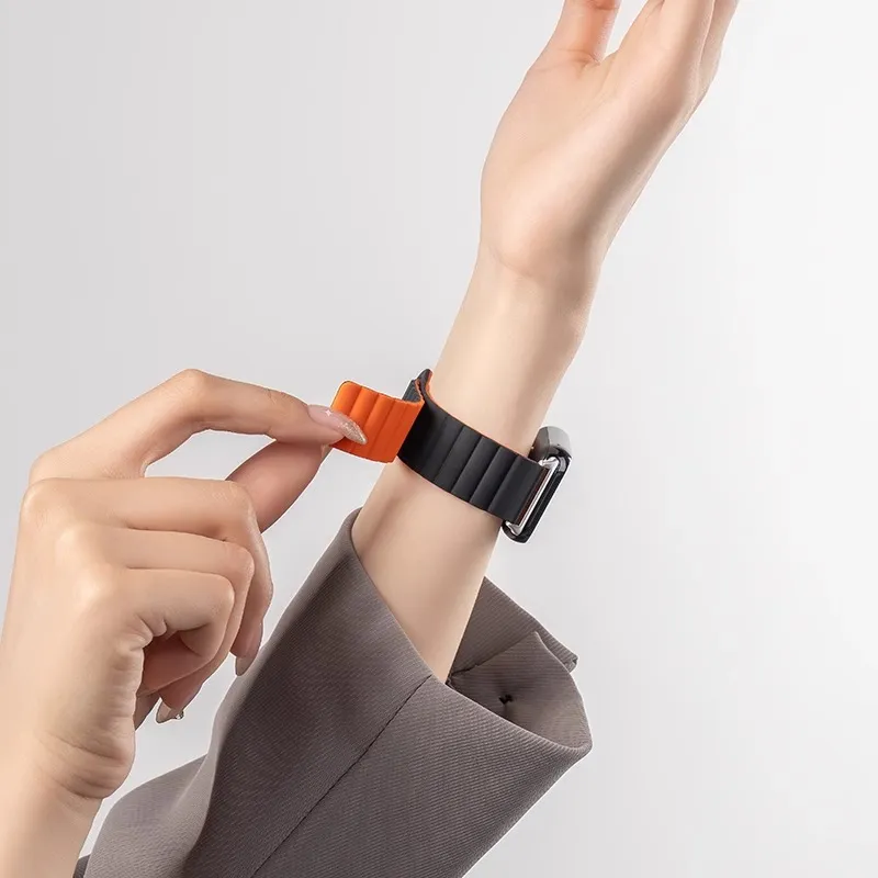 Mr. Strap Xiaomi Compatibility Watch Band Silicone Material-14
