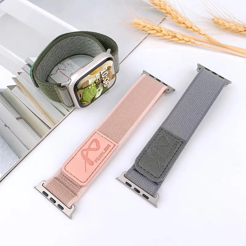 Mr. Strap Watch Band Apple Compatibility Nylon Material-1