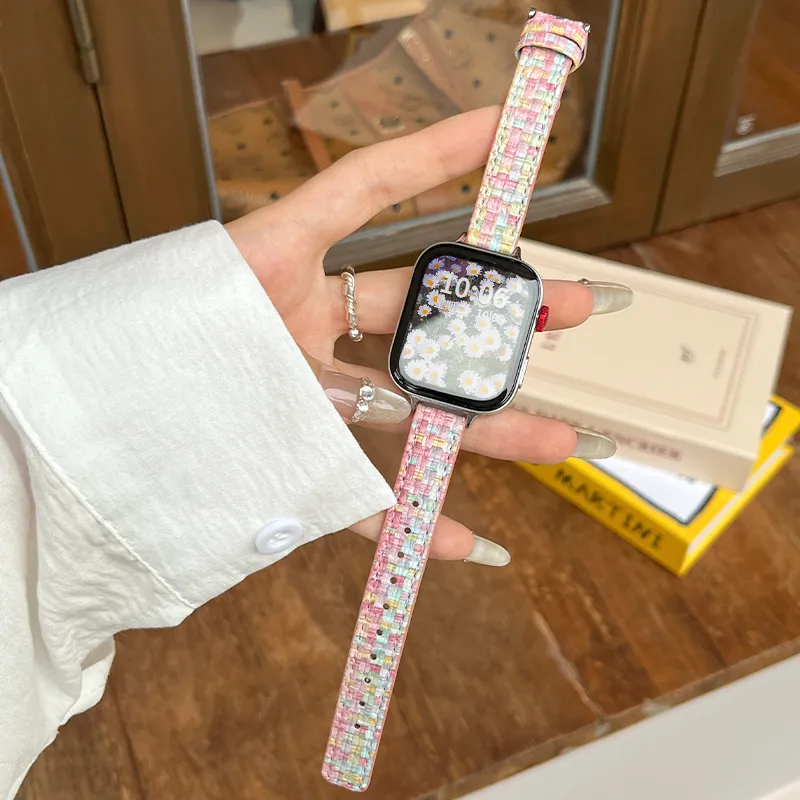 Mr. Strap Watch Band Huawei Compatibility Leather-4