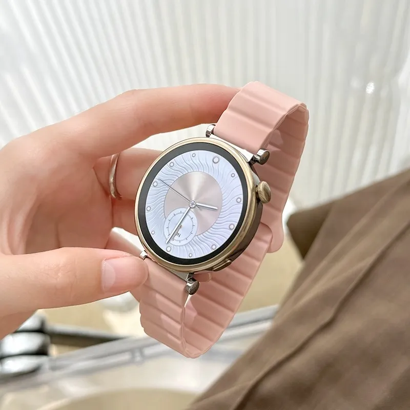 Mr. Strap Huawei Compatibility Watch Band Silicone Material-6