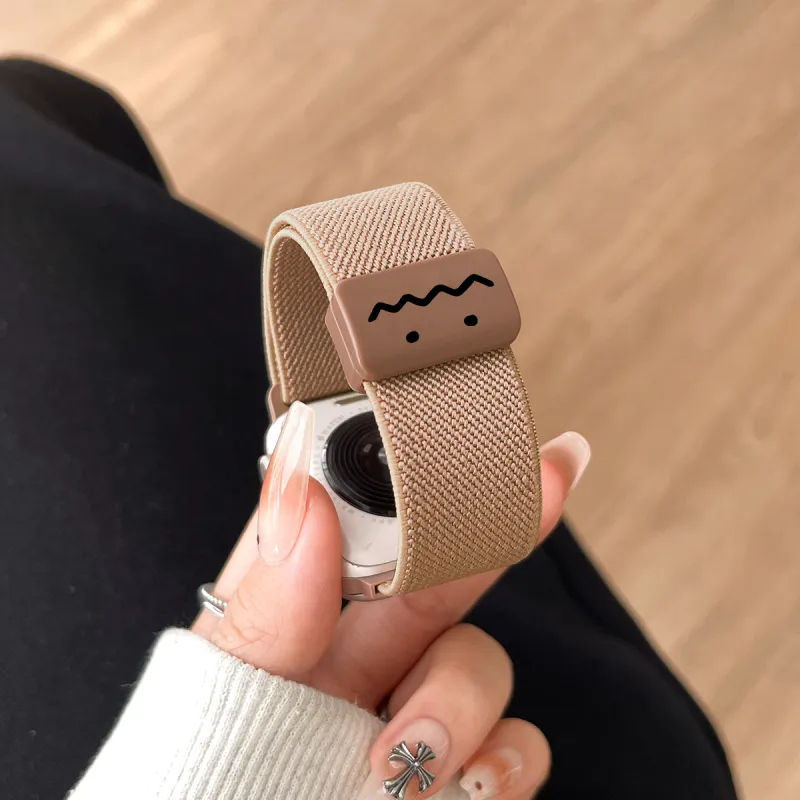 Mr. Strap Vintage Collection Apple Compatibility Watch Band 200mm Nylon Material-17