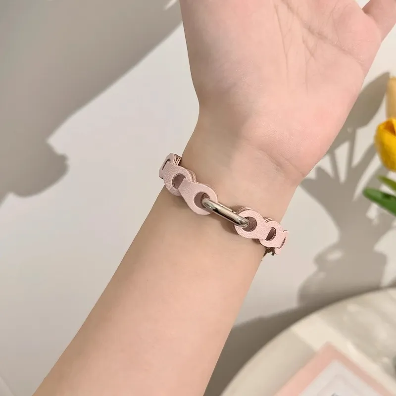 Mr. Strap Watch Band Huawei Compatibility Leather-3