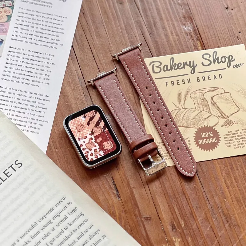 Mr. Strap Xiaomi Compatibility Watch Band Leather-12