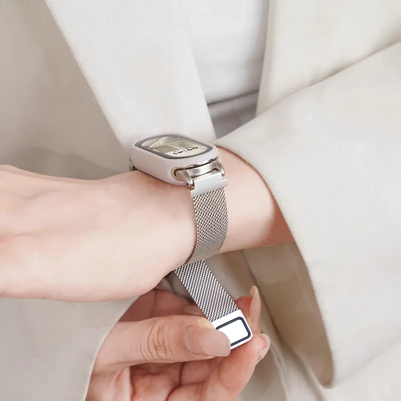 Mr. Strap Xiaomi Compatibility Watch Band 135~210mm Stainless Steel Material-4