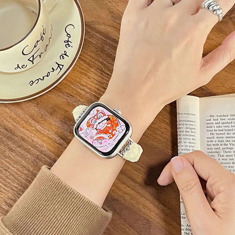 Mr. Strap Vivo Compatibility Watch Band 154 200mm Made Of Wood-4