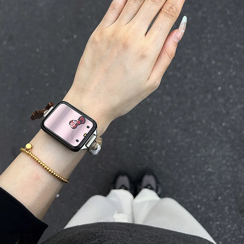 Mr. Strap Xiaomi Compatibility Watch Band Pull Cord Material-4