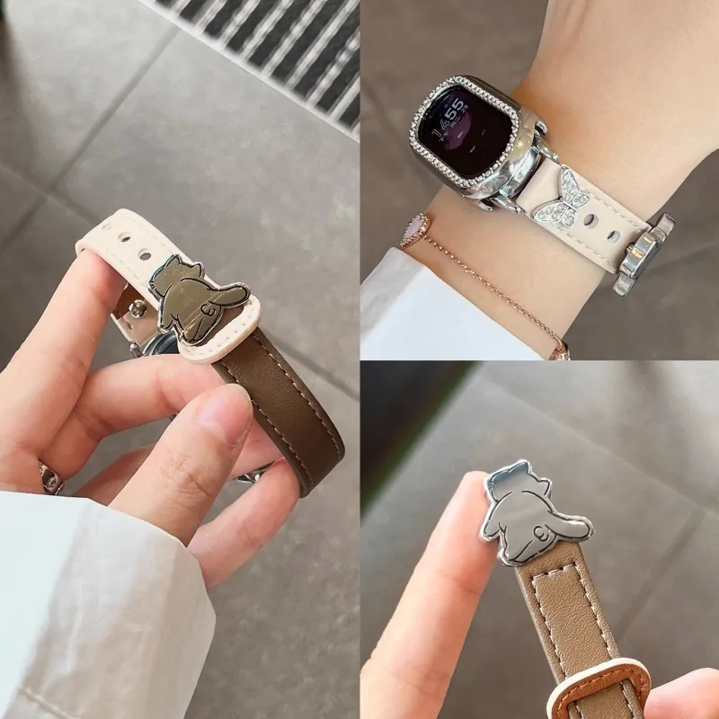 Mr. Strap Xiaomi Compatibility Watch Band 165~200mm Artificial Leather Material-2