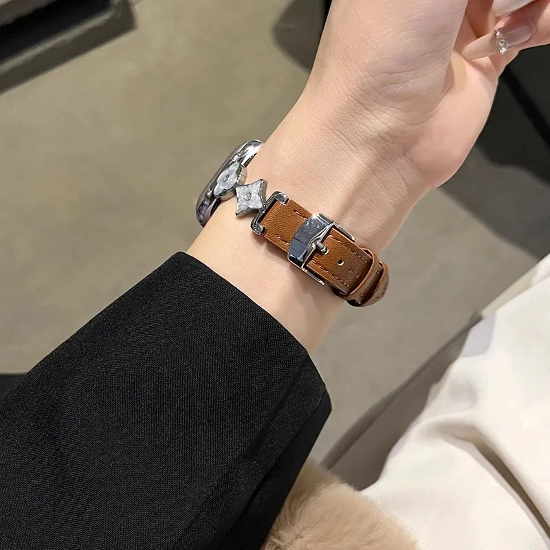 Mr. Strap Apple Compatibility Watch Band 178mm Leather-4