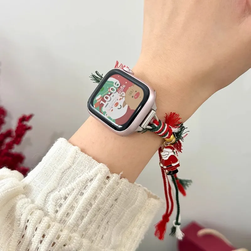 Mr. Strap Watch Band Apple Compatibility Fabric Material-2