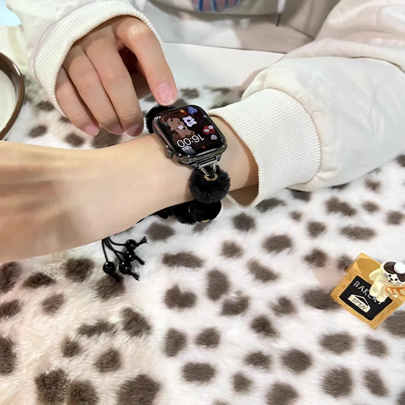 Mr. Strap Watch Band Apple Compatibility Bead Material-5