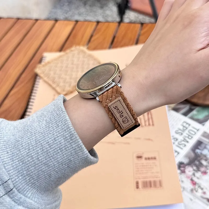 Mr. Strap Watch Band Huawei Compatibility Fabric Material-6