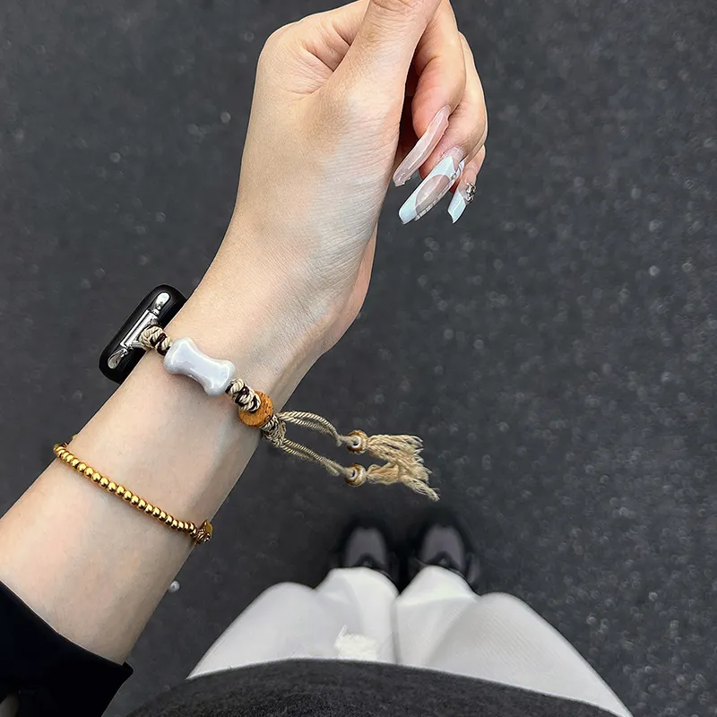 Mr. Strap Xiaomi Compatibility Watch Band Pull Cord Material-3