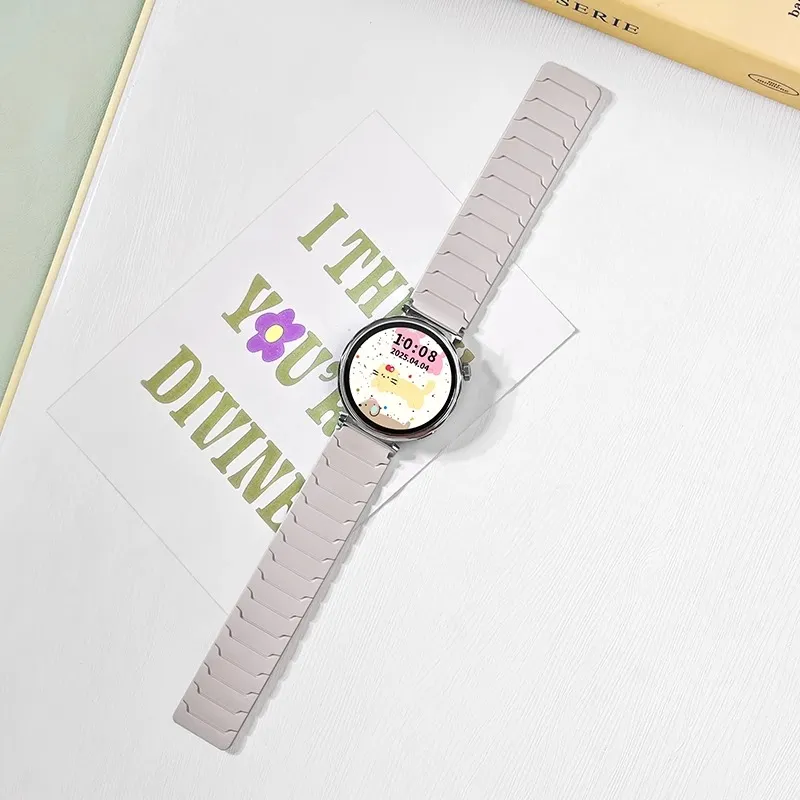 Mr. Strap Watch Band Huawei Compatibility 215m Silicone Material-10