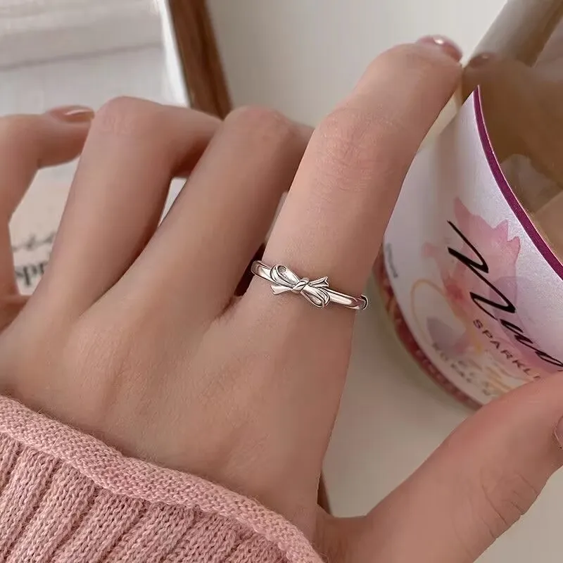 Old Qingyun Silver Building Foot Silver 990 Rings Women's-5