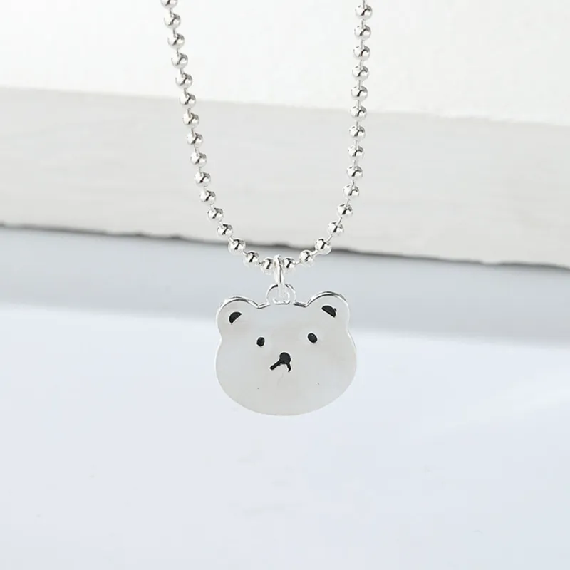 Old Qingyun Silver Building Sterling Silver 990 Necklaces Unisex-1