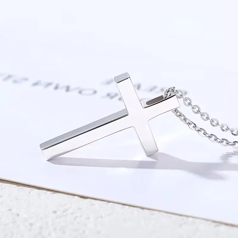 Old Qingyun Silver Building S925 Silver Necklaces Unisex-2