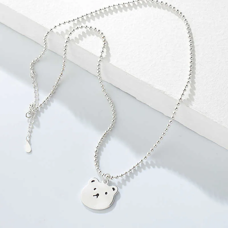 Old Qingyun Silver Building Sterling Silver 990 Necklaces Unisex-4