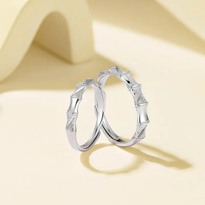 Old Qingyun Silver Building Sterling Silver 990 Rings Unisex-1
