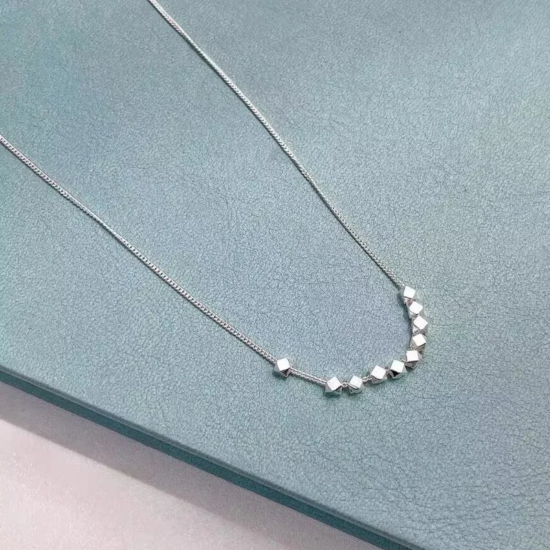 Old Qingyun Silver Building Sterling Silver 990 Necklaces Women's-3