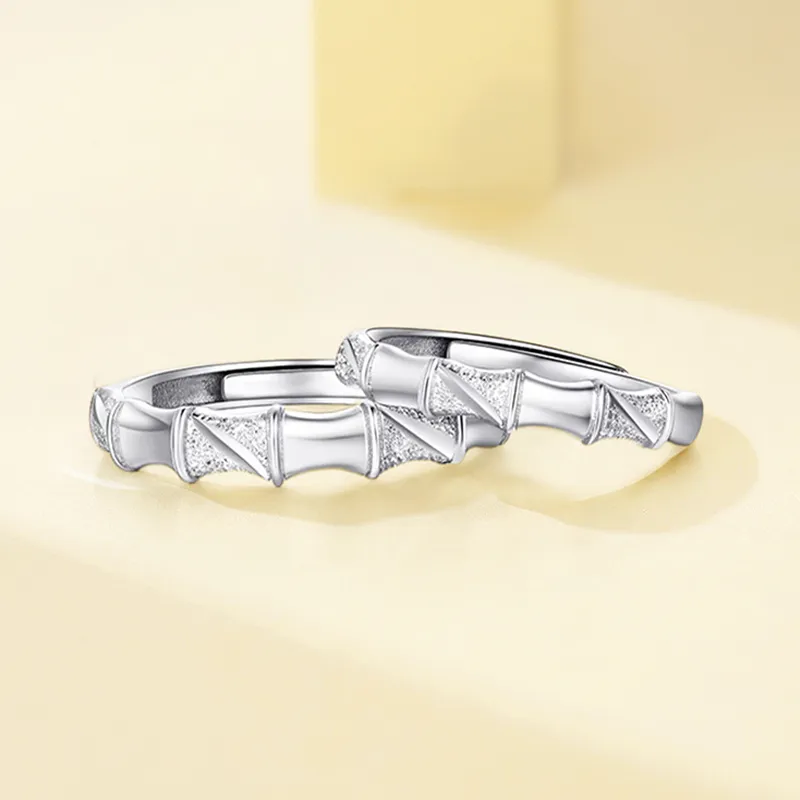 Old Qingyun Silver Building Sterling Silver 990 Rings Unisex-2