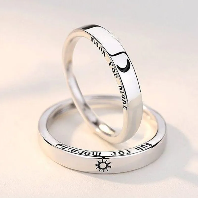 Old Qingyun Silver Building S925 Silver Rings Unisex-3