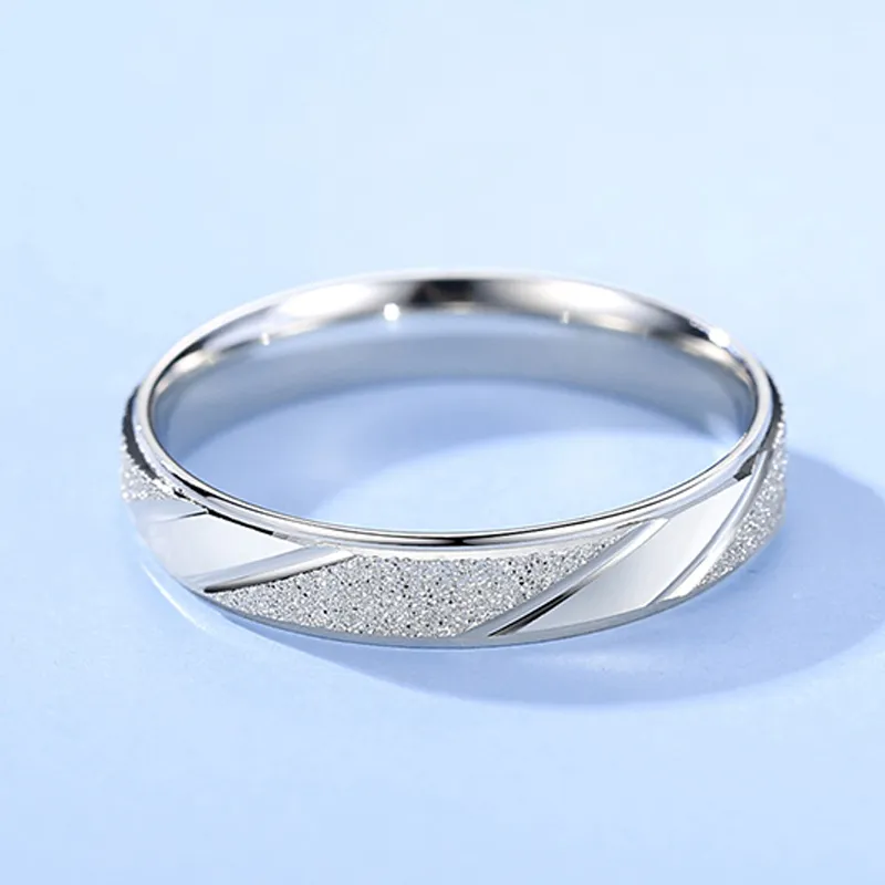 Old Qingyun Silver Building 999 Fine Silver Rings Unisex-1